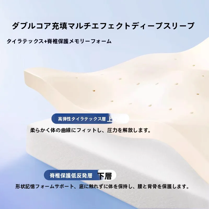 快適な寝心地！乳胶記憶棉マットレスが一人暮らしのQOLを向上する