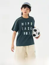 夏用子供用クール感Tシャツ【半袖・プリント・ラウンドネック・速乾性】
