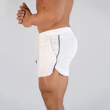 メンズ 夏用ランニングショートパンツ【通気性メッシュ・3分丈】
