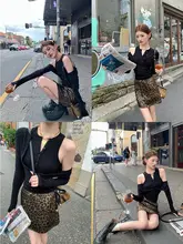 春にぴったりのリボン付き2wayTシャツ【極上の柔らかさ・フィット感】（セットアップ対応）