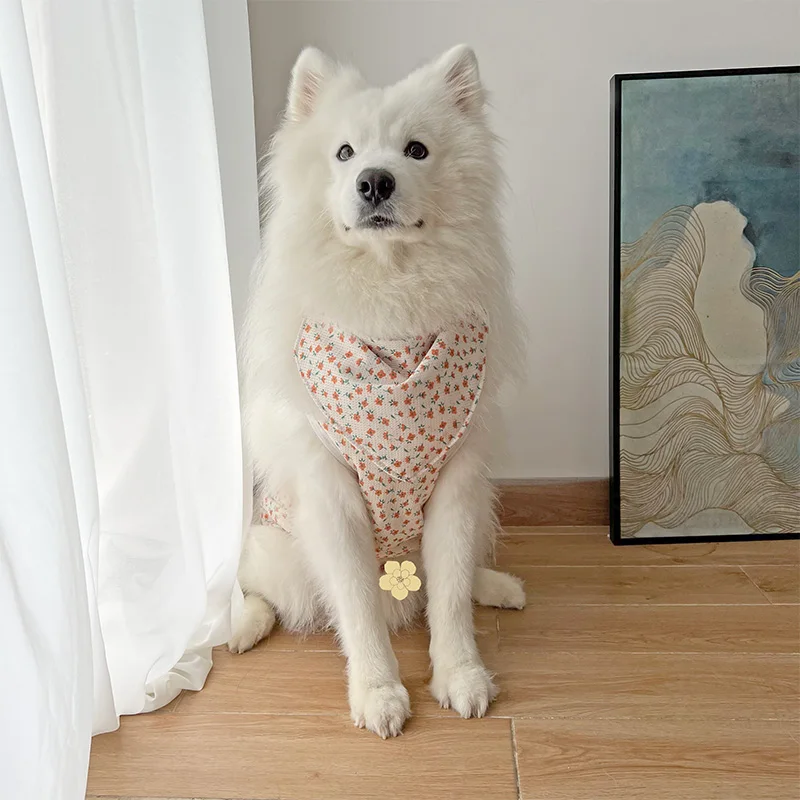 秋季用犬用ベスト：金毛・ラブラドール向けの防毛設計スーツ