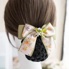 高級ネットヘアアクセサリー【新中式・頭花・ナース用・ヘアクリップ】