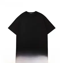 アメリカンスタイルのジャングルタイガー グラフィックTシャツ【メンズ・黒・短袖・コットン】