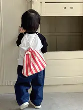 春用 カラフルなプリント長袖Tシャツとパンツの女の子向けコーディネート（セットアップ対応）