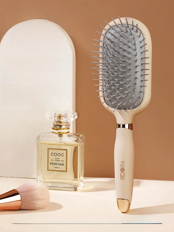 エアクッションブラシ【マッサージ効果・携帯用・ロングヘア用】