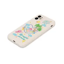 リゾート気分を楽しむ！ヤシの木デザインの液体シリコン製スマートフォンケース【iPhone・Android対応】