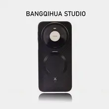 高級感漂うマグネット式レンズスタンド付きのスマートフォンケース【散熱機能・防落設計・華為mate80pro対応】