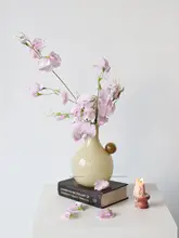 リアルな質感の香り付きスウィートピーの造花【インテリア装飾・撮影小物用】