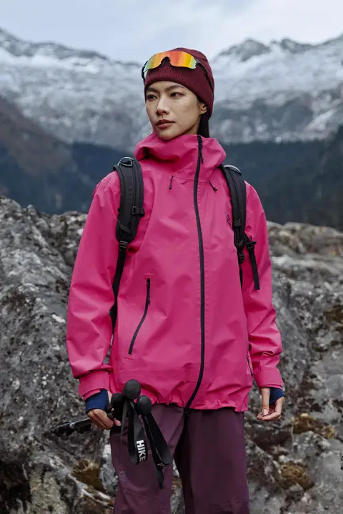 岩壳伯希和 メンズ・レディース用ハードシェルジャケット【風防・登山用・単層・全圧接】