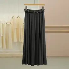 夏用おしゃれなVネック無袖Tシャツとスカート【女性用・ファッション】（セットアップ対応）