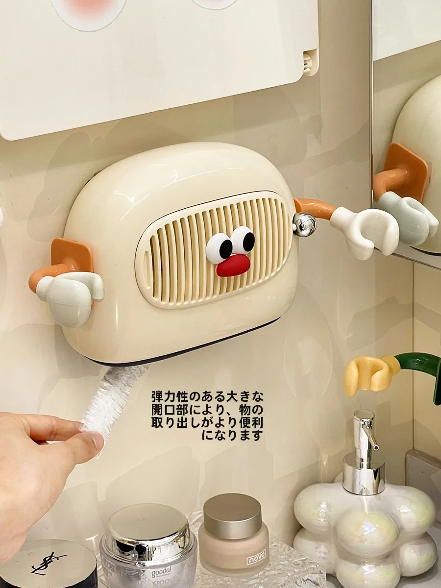 壁掛け冷蔵庫用抽出式収納ボックス：フィルター付き食品用ラップ収納の実用性と使い方