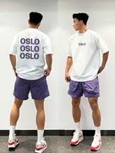 デザイン印刷入り 半袖Tシャツ【カジュアル・コットン使用・小さめの襟】