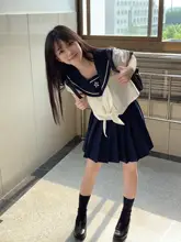 水兵スタイルの三角巾ネクタイ【無地・学生用・ユニセックス】