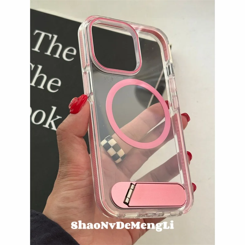 iPhone 16 Pro Max用透明アレンジケース：折りたたみスタンド付きの実用性と耐久性を徹底解説