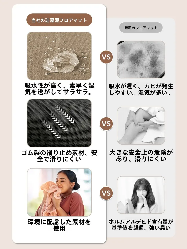お風呂のカビ予防に欠かせないアイテムは？吸水防滑マットで解決するリアルな使い方
