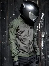 ライディングウェア 男性 バイク 夏用 メッシュ 通気性 衝撃吸収