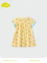 ポロシャツワンピース キッズ ガールズ おしゃれ フェミニン 夏 「moimoln」