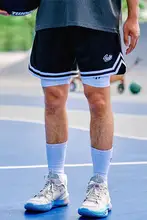 BALLHO メンズバスケットボールショートパンツ【夏用・吸汗速乾・トレーニング用・ルーズフィット・5分丈】