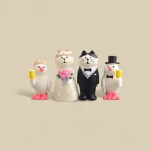可愛い猫のデコレーション小物【結婚式・新郎新婦ギフト】