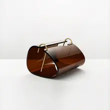 アクリル製ティッシュボックス【北欧スタイル・防水・シンプルデザイン】