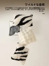 ブラックホワイトの高級感あるクッションカバー【取り外し可能・リビング用・インテリア装飾】