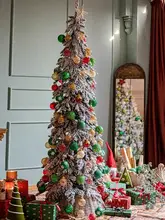 豪華な大型クリスマスツリー装飾品【店舗用・祝祭雰囲気】（セットアップ対応）