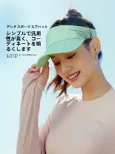 通気性抜群の軽量ランニングキャップ【アウトドア・速乾・紫外線対策】