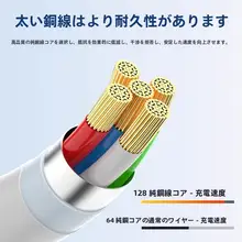 USB対応編組データケーブル【iPhone用・急速充電・二重シールド・耐久性】（セットアップ対応）