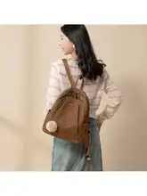 大容量バックパック【女性用・軽量・シンプルデザイン・旅行や大学生活に最適】