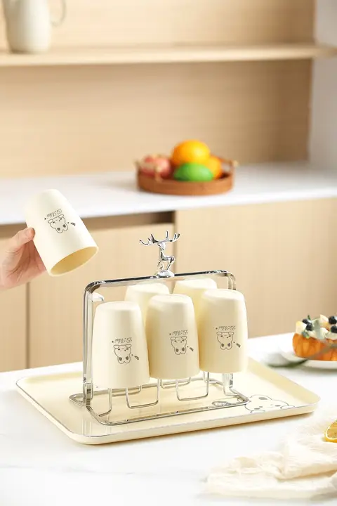 高級感ある洗面用カップ【家用・歯磨き用・プラスチック製】