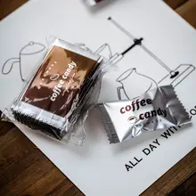 コーヒーキャンディ用厚手包装袋【手作りトフィーチョコレート・独立空パッケージ】