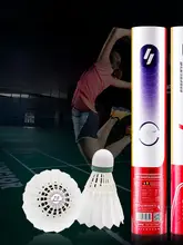 高耐久トレーニング用バドミントンシャトル【三段式・優れた飛行性能】