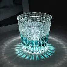 江戸切子デザインの麦芒グラス【水晶製・ウィスキー用・高級感漂うギフトボックス入り】