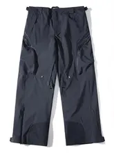 Recco 防水透湿加工 メンズ登山パンツ【耐磨・抗静電・フリース裏地・スキー用】