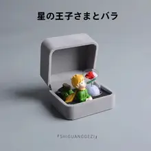 ミニバラのギフトボックス【デスクトップ装飾・カップル向け・癒し効果】