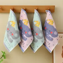 純綿の子供用フェイスタオル【洗顔・バスタオル・幼稚園用・角型】