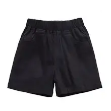 夏用 薄手コットン 白色 ショートパンツ【子供用・保育園・卒業式・パフォーマンス向け】