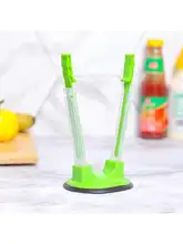 キッチン収納用食品袋スタンド【便利な袋口保持器・コンパクトデザイン】