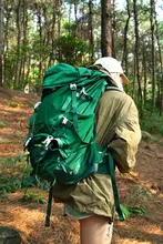 大容量アウトドア登山リュックサック【男女兼用・キャンプ用・旅行用】（セットアップ対応）
