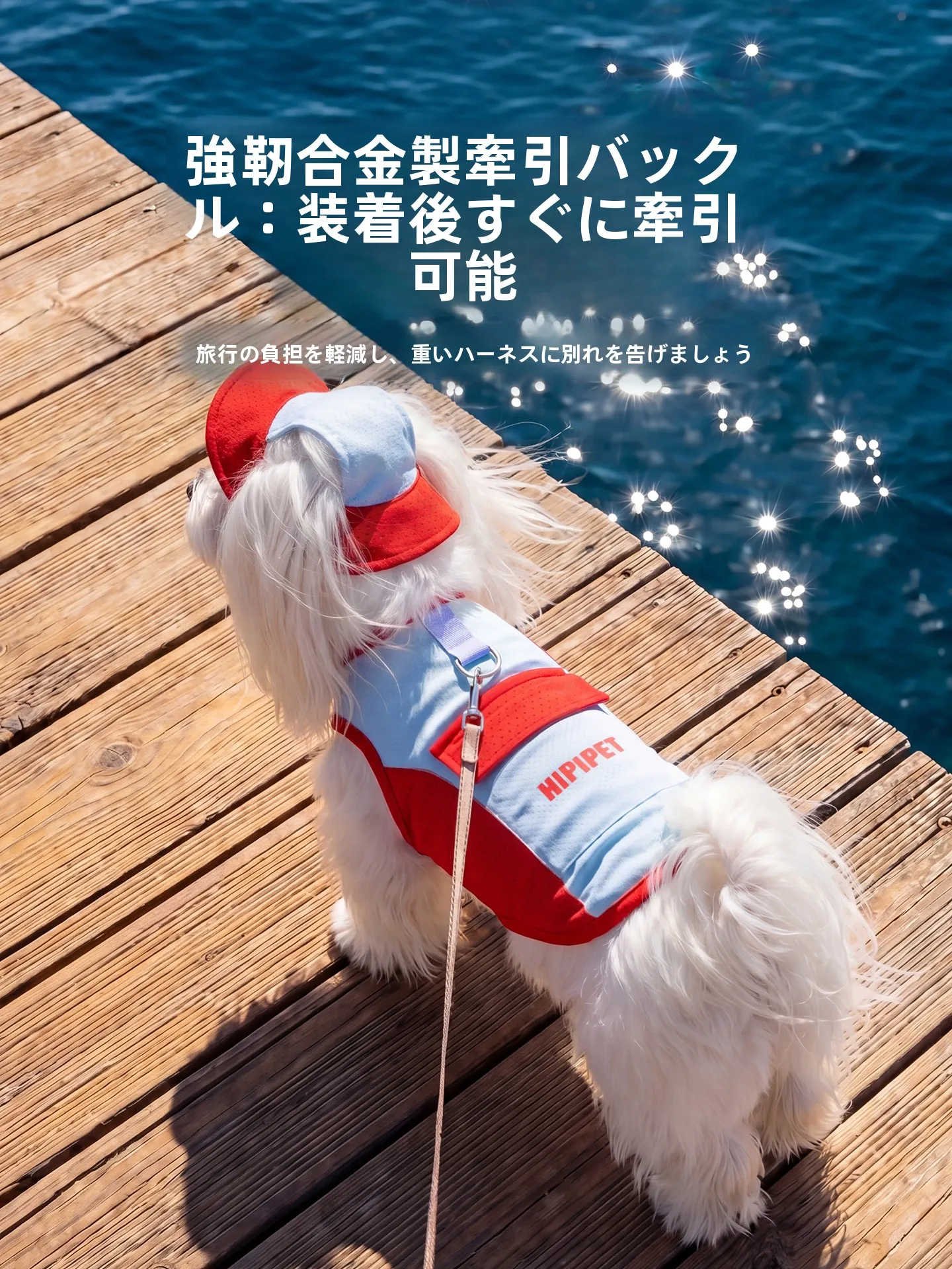 hipidog 小型犬用涼感ベスト：犬を飼う初心者に最適な夏の通気性対策