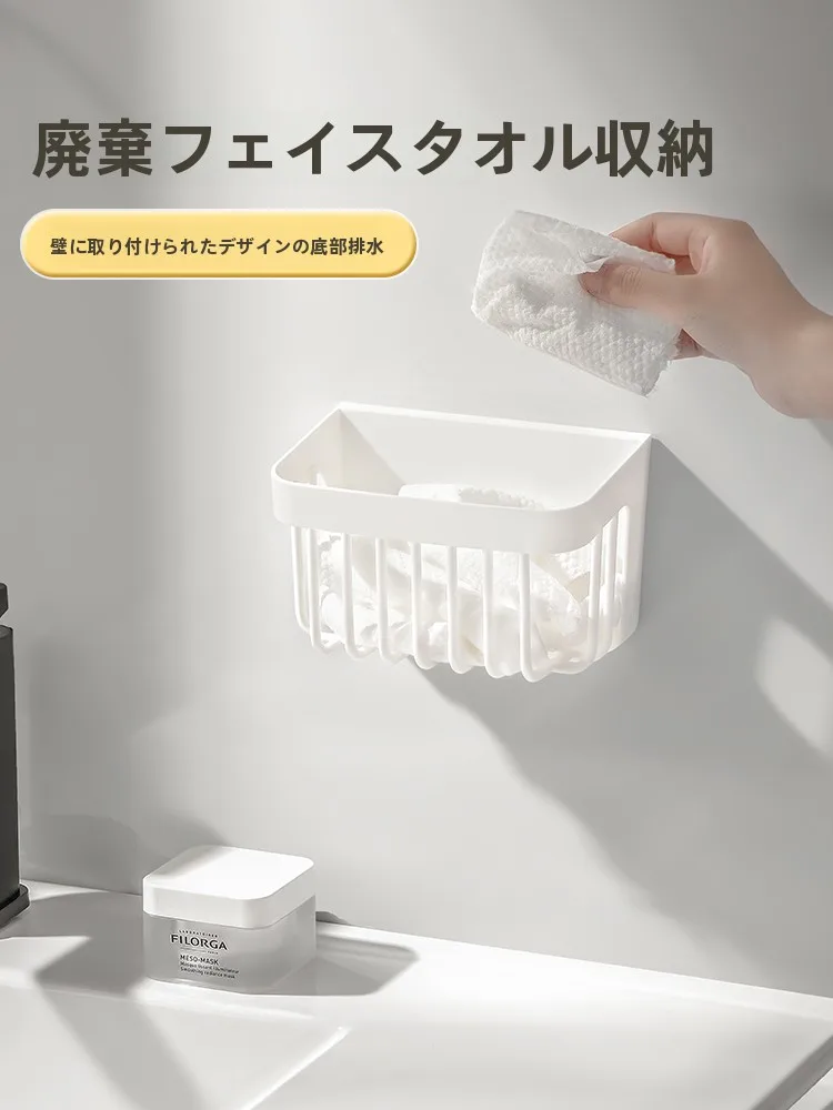 多機能キッチン用ショウガ・ニンニク収納バスケット：水切り架なしで壁掛け可能な収納解決策