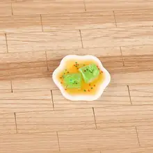 火鍋用ミニチュア食品アクセサリー【樹脂製・装飾用小皿・ミニチュアガーデン用】
（セットアップ対応）