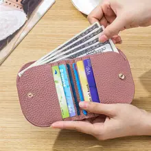 コンパクト財布 レディース 本革 柔らかい 薄型 多機能 カードケース 小銭入れ