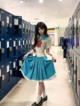 春風を感じる！レディース学院風水手服【ウエストシェイプ・百褶スカート・セットアップ対応】
