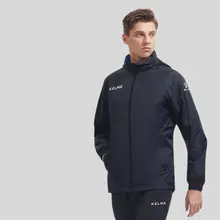 KELME 男性用防水スポーツウィンドブレーカー【秋冬用・アウトドア・ランニング・トレーニング対応】