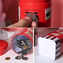 子供用貯金箱【郵便ポスト形・硬貨収納ボックス・アイアン製・クリエイティブデザイン】
