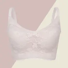 レースデザインの快適ブラ【締め付け感のないノンワイヤー・通気性・小胸向け】