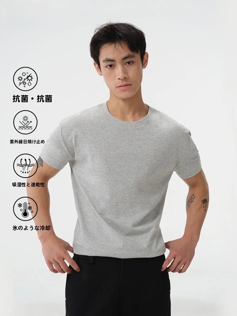 黄ばみや毛玉が気になるTシャツにどう対処する？涼感抗菌の半袖Tシャツが解決するリアルな使い方