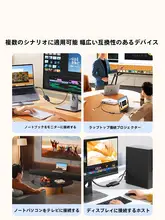 UGREEN USB-HDMI変換アダプタ【VGA接続・Type-C・高解像度】