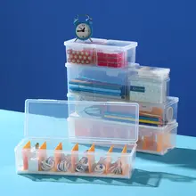 透明な収納ボックス【ミニおもちゃ収納・蓋付き・家庭用・小型プラスチック】